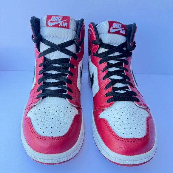 Nike Air Jordan 1 Retro High OG Chicago 2015 GS Size 7Y - Picture 11 of 16